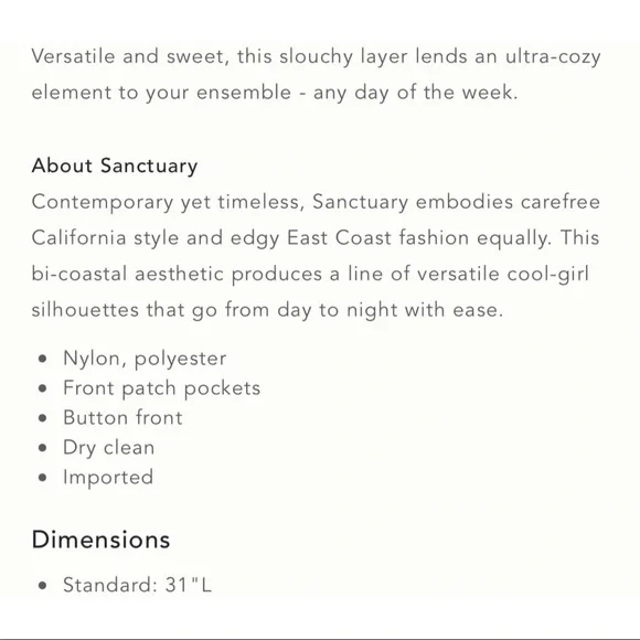 Anthropologie Sanctuary Elena Plush Shawl Jacket - in Medium Pink - NWT - SZ XL - Picture 13 of 13